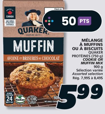 MÉLANGE À MUFFINS QUAKER