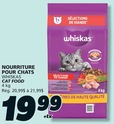NOURRITURE POUR CHATS WHISKAS