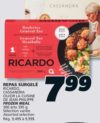 REPAS SURGELÉ RICARDO
