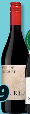 VIN ROUGE HENRI BRICOURT