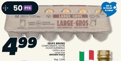 ŒUFS BRUNS COMPLIMENTS