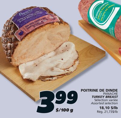 POITRINE DE DINDE PANACHE