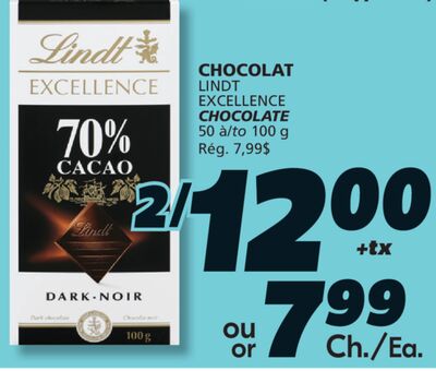 CHOCOLAT LINDT
