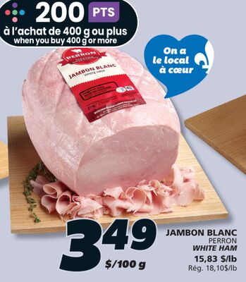 JAMBON BLANC PERRON