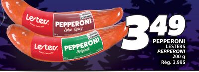 PEPPERONI LESTERS