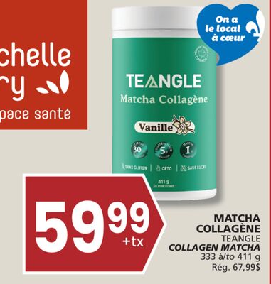 MATCHA COLLAGÈNE TEANGLE