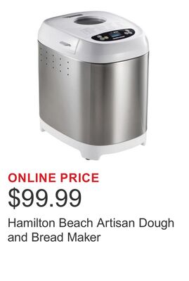 Hamilton Beach Artisan Dough and Bread Maker