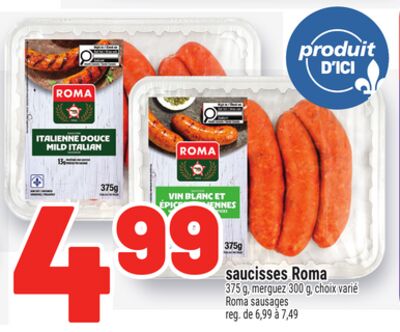SAUCISSES ROMA | ROMA SAUSAGES
