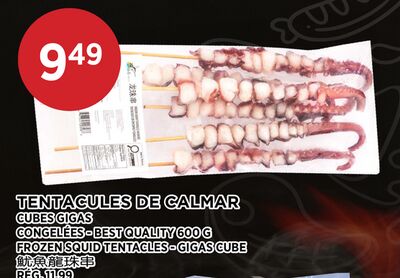 TENTACULES DE CALMAR