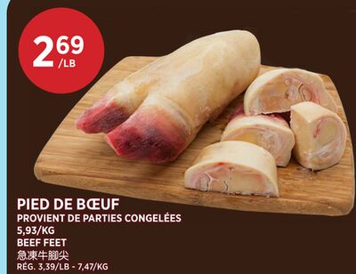 PIED DE BŒUF