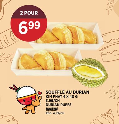 SOUFFLÉ AU DURIAN