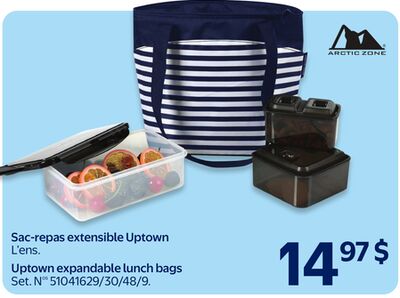 Sac-repas extensible Uptown L'ens.
