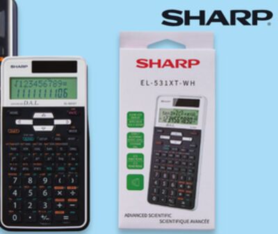 Sharp Calculatrice scientifique ou de bureau