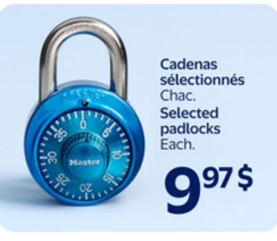 Cadenas sélectionnés