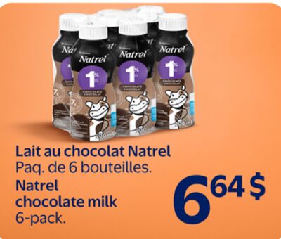 Lait au chocolat Natrel