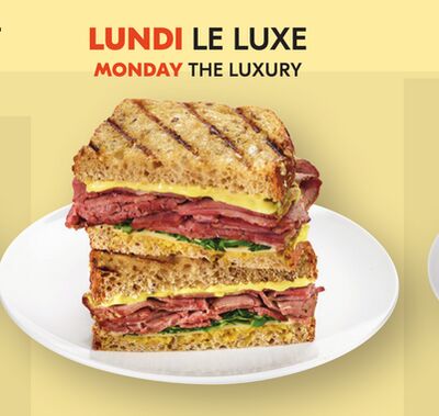 Sandwich Roti boeuf