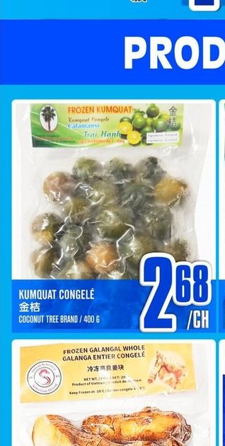 KUMQUAT CONGELÉ