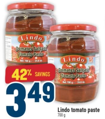 Lindo tomato paste