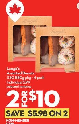 Longo's Assorted Donuts