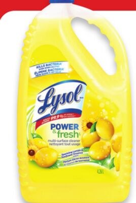 Lysol multi-surface cleaner