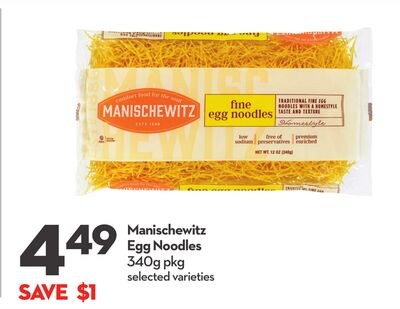 Manischewitz Egg Noodles