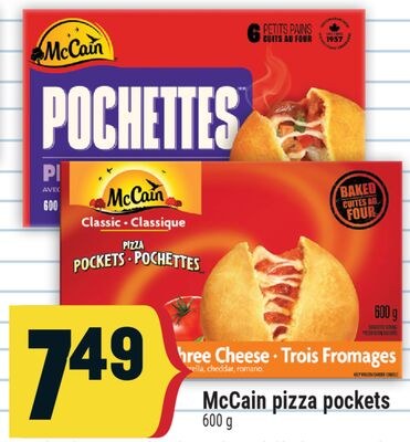 MCCAIN PIZZA POCKETS