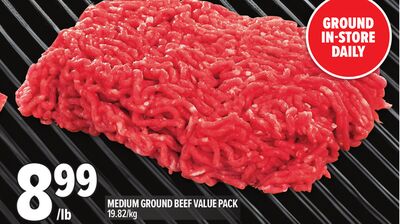 MEDIUM GROUND BEEF VALUE PACK