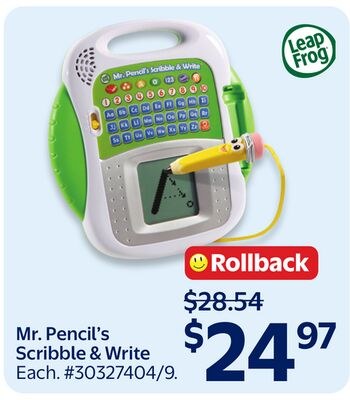 Mr. Pencil's Scribble & Write