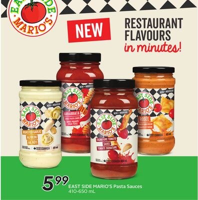 Pasta Sauces