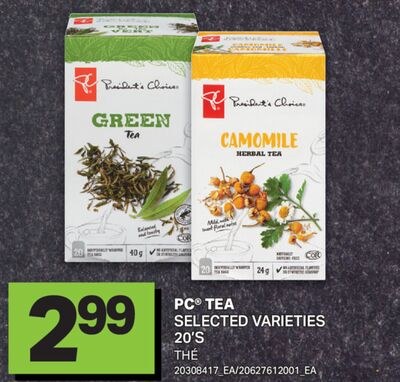 PC® TEA, 20'S
