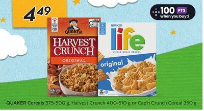 QUAKER Cereals