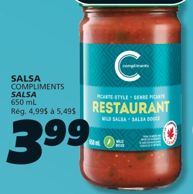 SALSA COMPLIMENTS