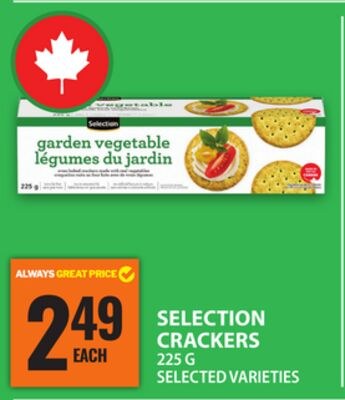 SELECTION CRACKERS