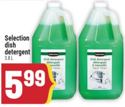Selection dish detergent