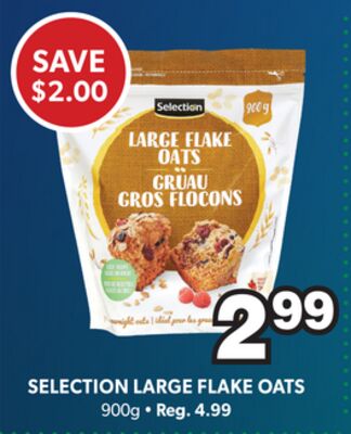 SELECTION LARGE FLAKE OATS