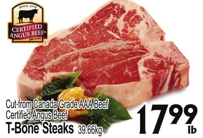 T-Bone Steaks