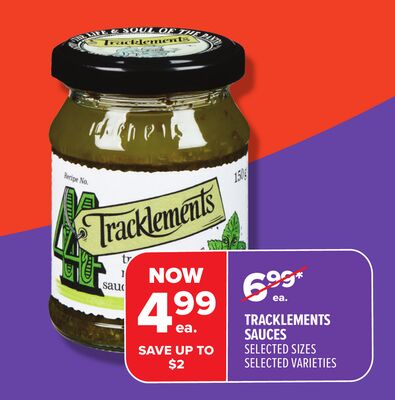 TRACKLEMENTS SAUCES