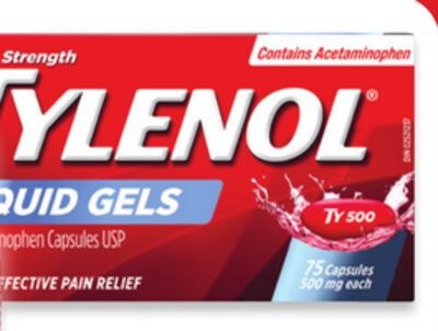 Tylenol Liquid gels