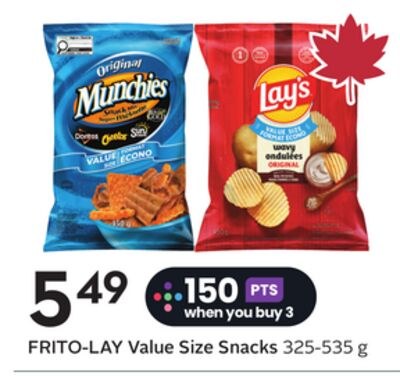 Value Size Snacks