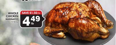 WHOLE CHICKEN MARINATED