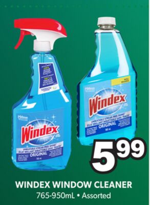 WINDEX WINDOW CLEANER