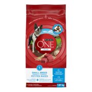 Nourriture sèche pour petits chiens au bœuf