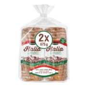 Pains italiens de blé entier