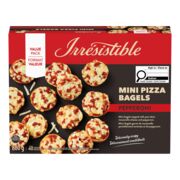 Mini pizza bagel surgelées
