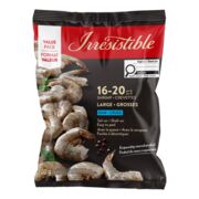 Crevettes blanches du Pacifique surgelées
