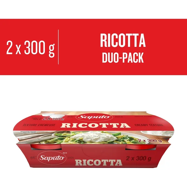 Ricotta emballage duo