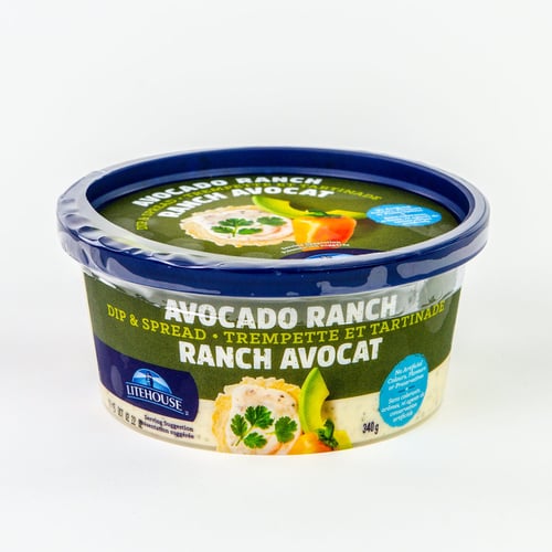 Trempette ranch avocat 340 g