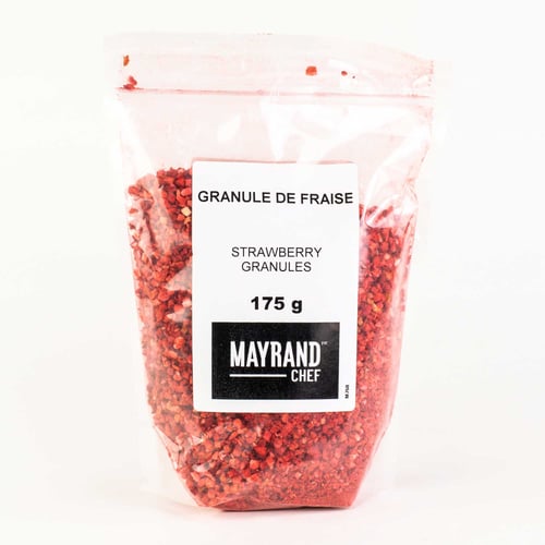 Granules de fraises lyophilisées 175 g