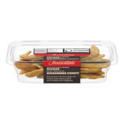 Tranches de gingembre confit