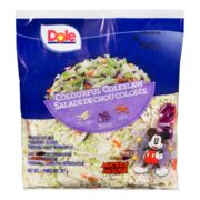 Salade de chou colorée